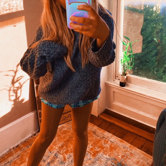 Speckled Noise Chunky Oversized Cable Knit Sweater ๐๐ฎ - Picture 6 of 11